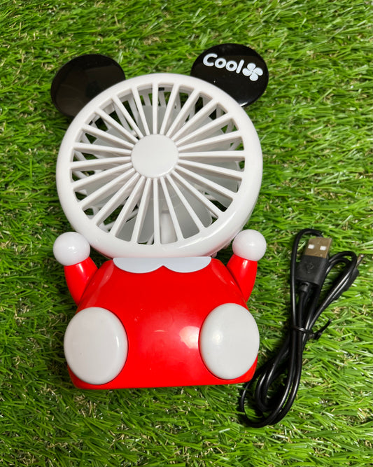 Portable fan with night light