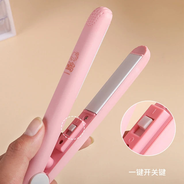 Mini hair straightener